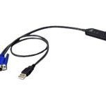 Lenovo Virtual Media Conversion Option Gen2 - Adaptador para video / USB - 1 m - para IBM Global 2x2x16, Global 4x2x32; System x3250 M3; x3620 M3; x3630 M3; x3950 X5