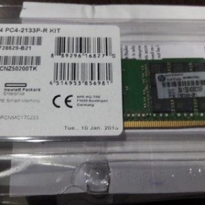 Memoria  RAM HPE - 32GB DDR4 SDRAM - 2133 MHz DDR4-2133/PC4-2133 - Registrado - CL15 - DIMM  774175-001 752370-091 