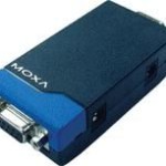 Moxa RS232 to RS422/485 port powered serial converter, DB9F to DB9M w/15KV surge protection & optical isolation 