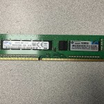 Memoria HP 669239-081 8GB (1X8GB) 2RX8 PC3-12800E Para servidor G8E Estuche Plastico  Retirado de Equipo en Uso Garantia 12 Meses