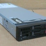 HP ProLiant BL460c G9 GEN9 2x 16C E5-2698V3 32 RAM 2 Discos 300GB SAS Blade Server - Placa principal 744409-001 Usado Garantia 12 Meses