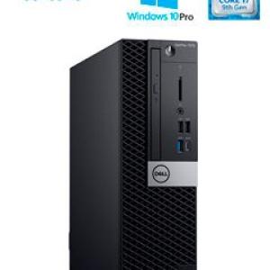Alquiler Mensual Computadora DELL Optiplex 7070 SFF, Intel Core i7-9700 3.00 GHz, 8GB DDR4, 256GB SSD. DVD SuperMulti, Video Intel HD Graphics 630, LAN GbE. 10/100/1000 MB/S 2 DISPLAY PORT 4 