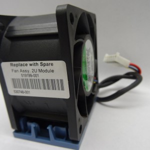 HP DL180G6 Replace with Spare Fan Assy 2U Module 5199199-001 530748-001 Fan,PSD1206PMBX-A 12V 18W Cooling Fan Retirado de Equipo en uso