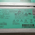 Fuente HP 720620-B21   1400W  PLATINUM  para PROLIANT DL360  DL380  ML350 GEN9 - Spare Part 754383-001    733427-001   733428-001  733428-401  Usado