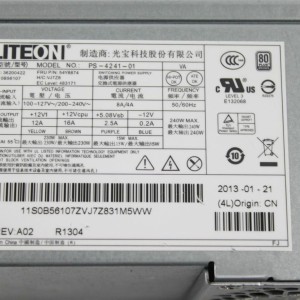 Fuente de Poder Lenovo  M73 M78 M82 M83 M93 M92P AcBel 240W TFX 54Y8874 Retirado Equipo en uso  Garantia 12 Meses  